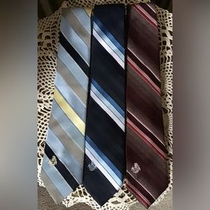 3 Vintage Via Re Neckties